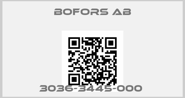 BOFORS AB-3036-3445-000 price