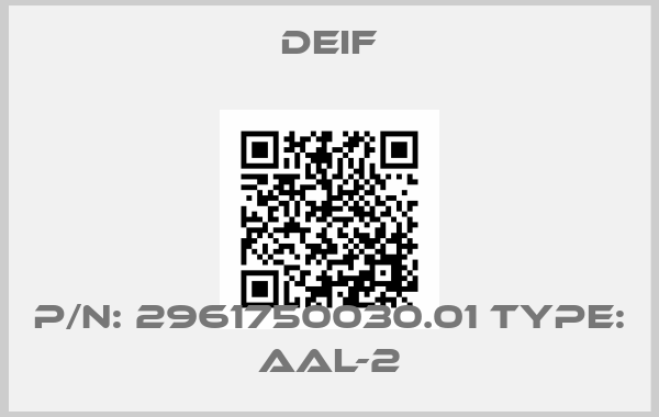 Deif-P/N: 2961750030.01 Type: AAL-2price