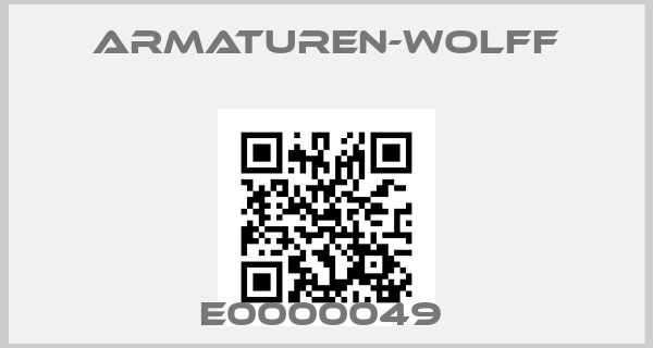 Armaturen-Wolff-E0000049 price
