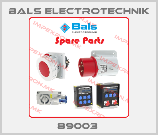 Bals Electrotechnik-89003 price