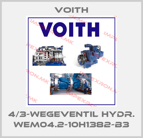 Voith-4/3-Wegeventil hydr. WEM04.2-10H1382-B3price