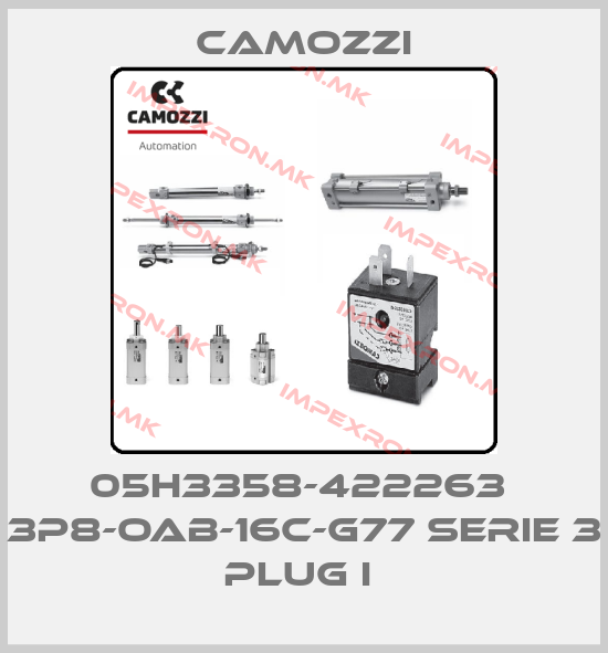 Camozzi-05H3358-422263  3P8-OAB-16C-G77 SERIE 3 PLUG I price