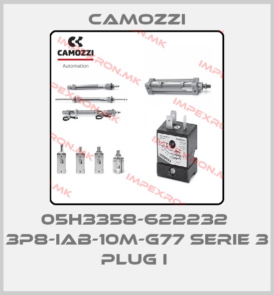 Camozzi-05H3358-622232  3P8-IAB-10M-G77 SERIE 3 PLUG I price
