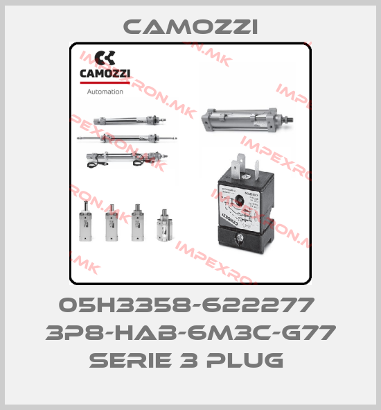 Camozzi-05H3358-622277  3P8-HAB-6M3C-G77 SERIE 3 PLUG price