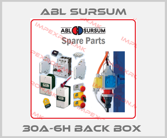 Abl Sursum-30A-6H back box price