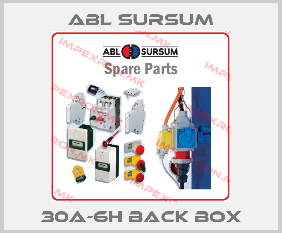 Abl Sursum-30A-6H back box price