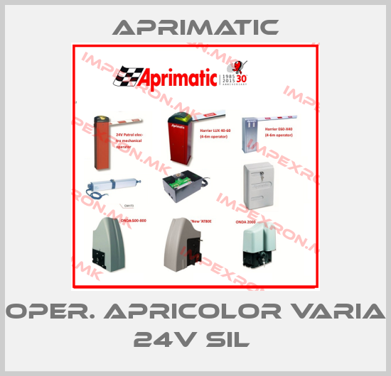 Aprimatic-OPER. APRICOLOR VARIA 24V SIL price