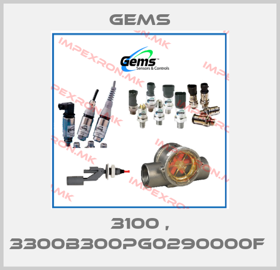 Gems-3100 , 3300B300PG0290000F price