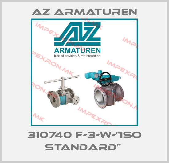Az Armaturen-310740 F-3-W-"ISO STANDARD" price