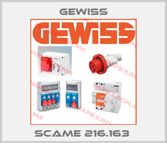 Gewiss-SCAME 216.163 price