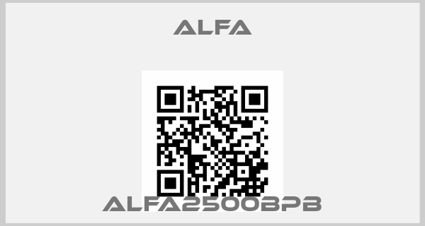 ALFA-ALFA2500BPBprice