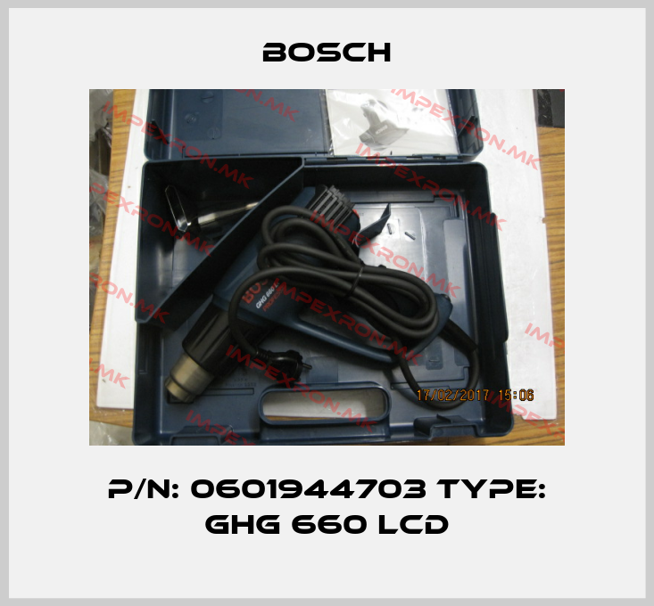Bosch-P/N: 0601944703 Type: GHG 660 LCDprice