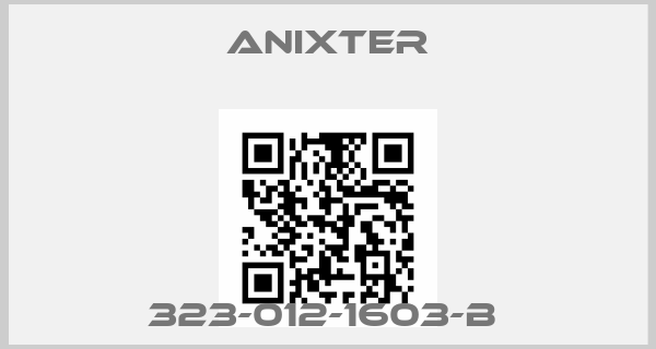 Anixter-323-012-1603-B price