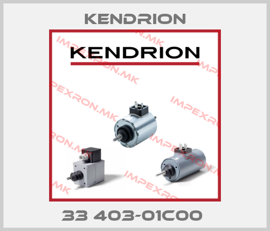 Kendrion-33 403-01C00 price