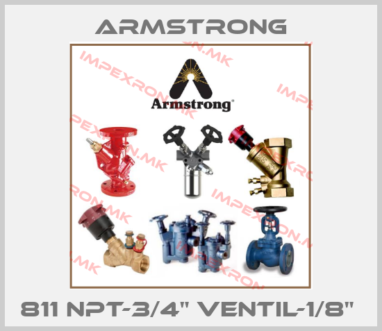 Armstrong-811 NPT-3/4" Ventil-1/8" price
