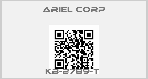 Ariel Corp-KB-2789-T price