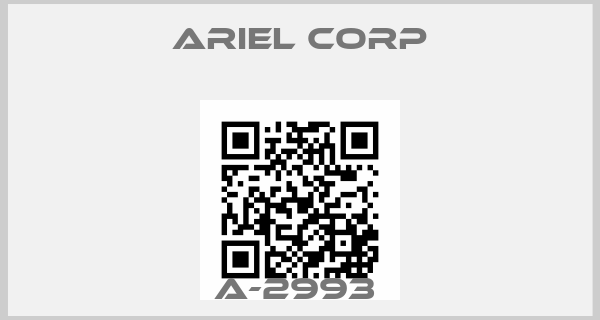 Ariel Corp-A-2993 price