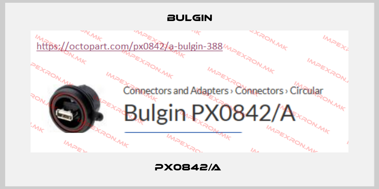 Bulgin-PX0842/A price