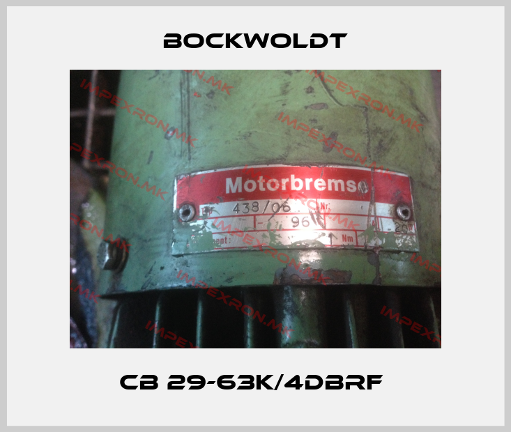 Bockwoldt- CB 29-63K/4DBrF price