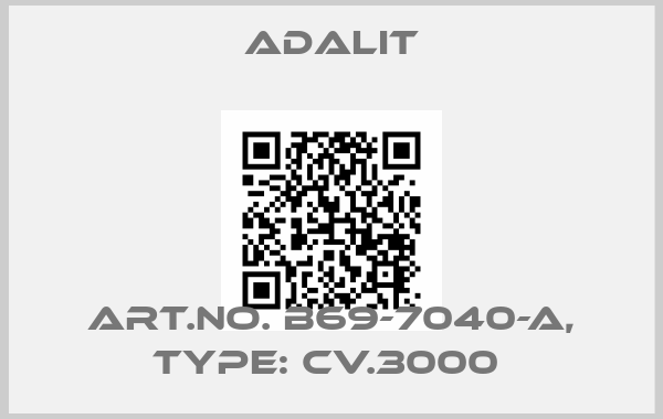Adalit-Art.No. B69-7040-A, Type: CV.3000 price