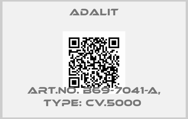 Adalit-Art.No. B69-7041-A, Type: CV.5000 price