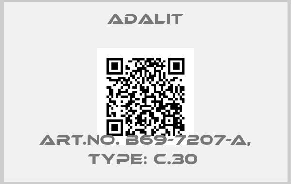 Adalit-Art.No. B69-7207-A, Type: C.30 price