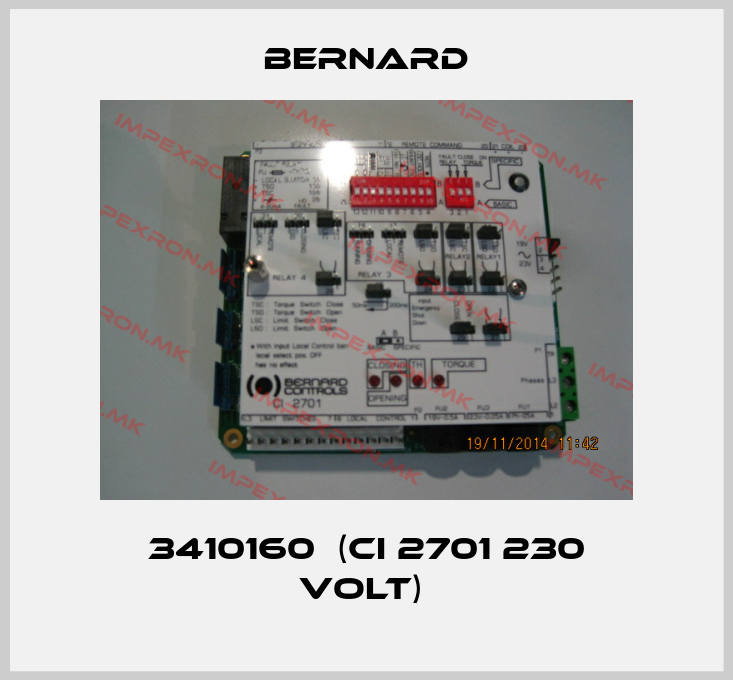 Bernard-3410160  (CI 2701 230 VOLT) price