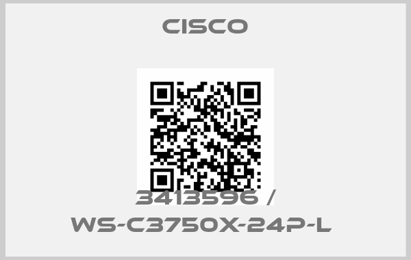 Cisco-3413596 / WS-C3750X-24P-L price