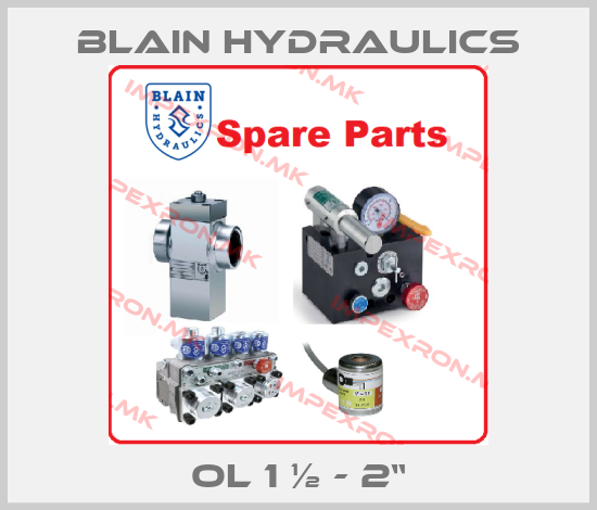 Blain Hydraulics-OL 1 ½ - 2“price