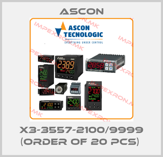 Ascon-X3-3557-2100/9999 (order of 20 pcs) price