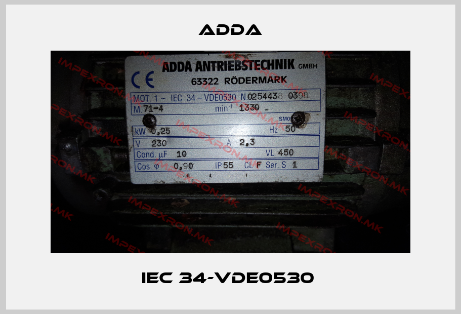 Adda-IEC 34-VDE0530 price