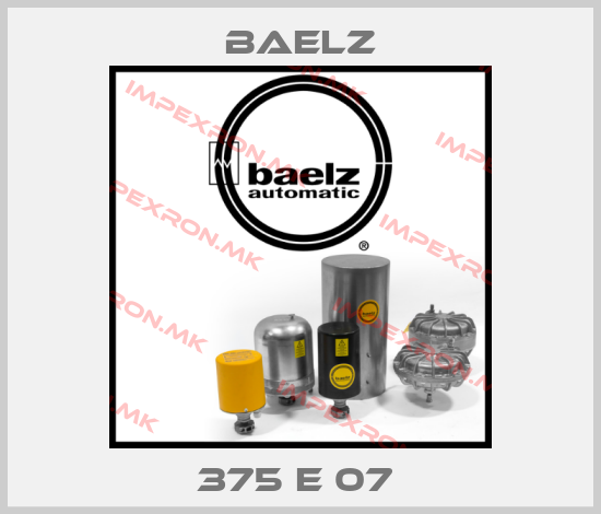 Baelz-375 E 07 price