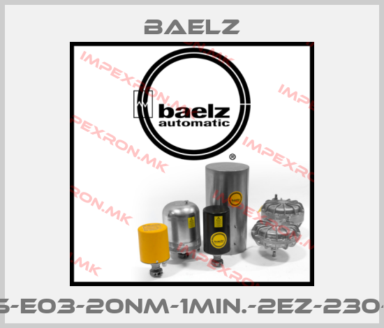 Baelz-375-E03-20NM-1MIN.-2EZ-230-50price