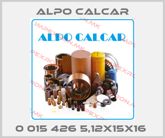 Alpo Calcar-0 015 426 5,12x15x16 price