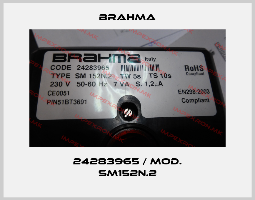 Brahma-24283965 / mod. SM152N.2price