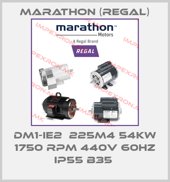 Marathon (Regal)-DM1-IE2  225M4 54kw 1750 rpm 440v 60hz IP55 B35 price