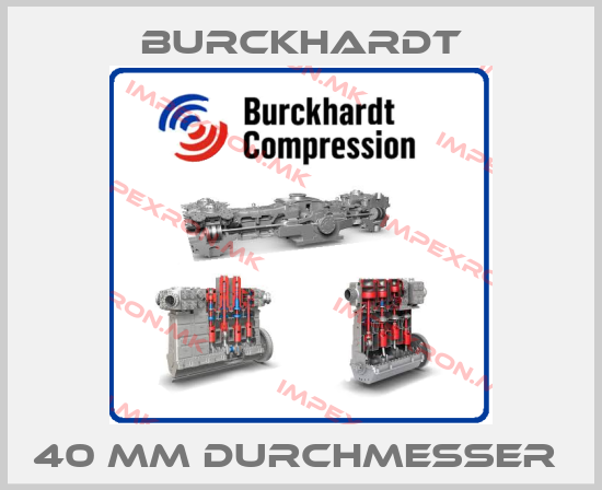 Burckhardt-40 MM DURCHMESSER price