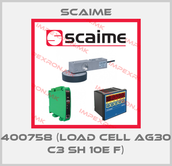 Scaime-400758 (LOAD CELL AG30 C3 SH 10E F)price