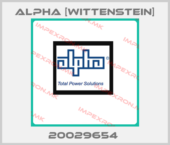 Alpha [Wittenstein]-20029654 price