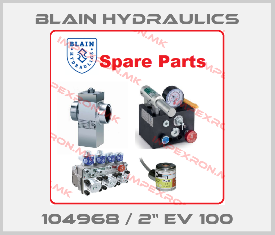 Blain Hydraulics-104968 / 2“ EV 100price