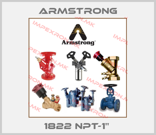 Armstrong-1822 NPT-1" price
