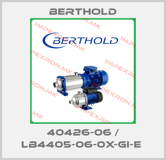 Berthold-40426-06 / LB4405-06-0X-GI-E price