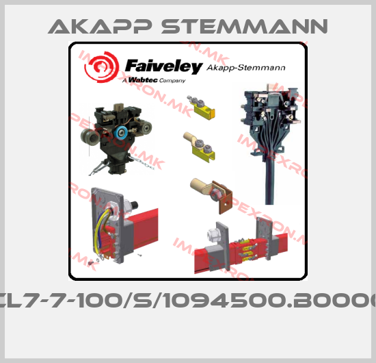 Akapp Stemmann-CL7-7-100/S/1094500.B0000 price