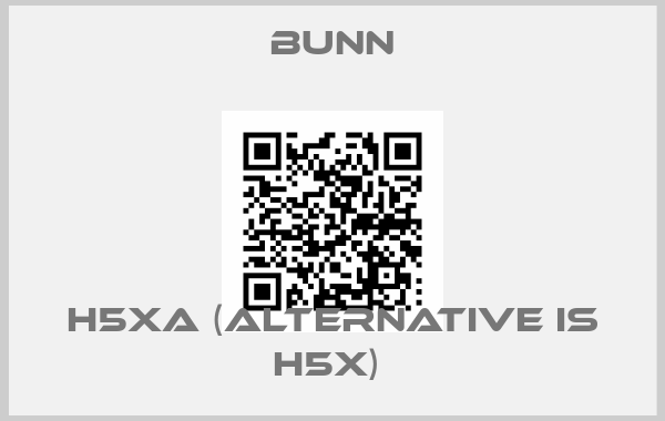Bunn-H5XA (alternative is H5X) price