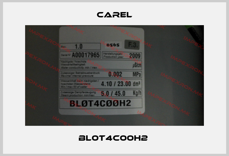 Carel-BL0T4C00H2 price