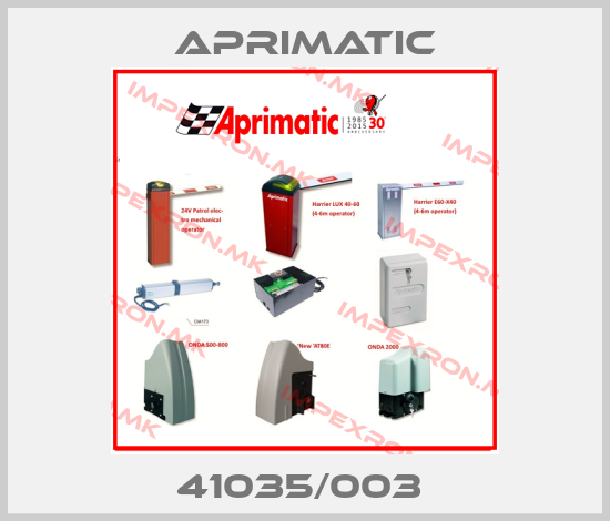 Aprimatic-41035/003 price