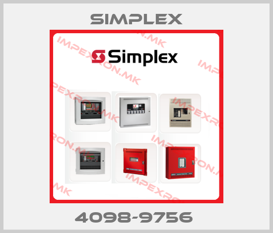 Simplex-4098-9756 price