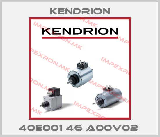 Kendrion-40E001 46 A00V02 price