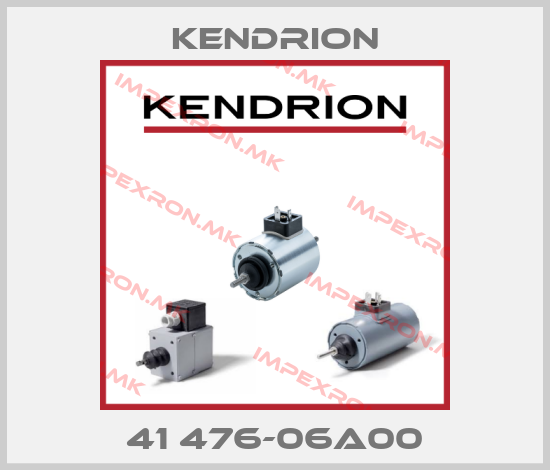 Kendrion-41 476-06A00price