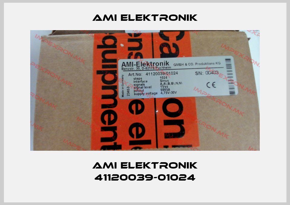 Ami Elektronik-AMI ELEKTRONIK 41120039-01024price